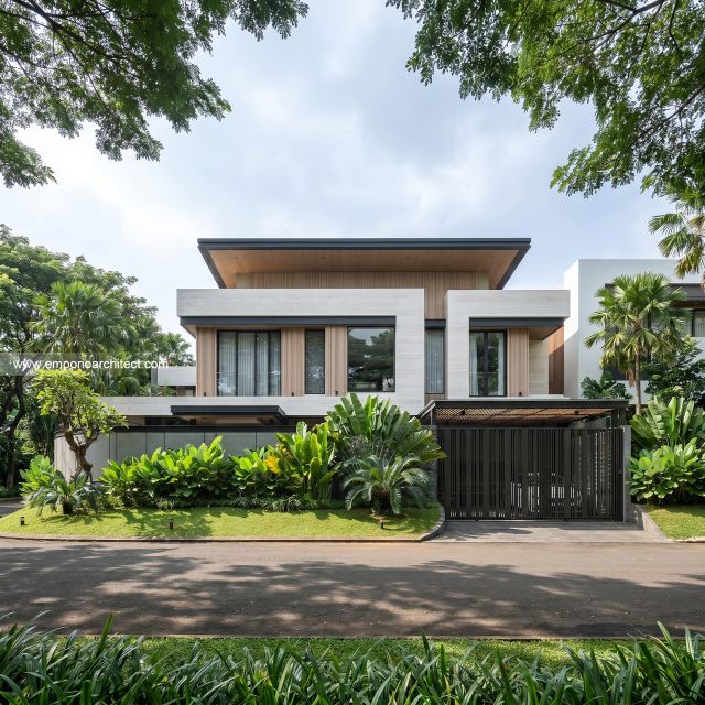 Mrs. AFN 2389 Modern House 2 Floors Design - Surabaya