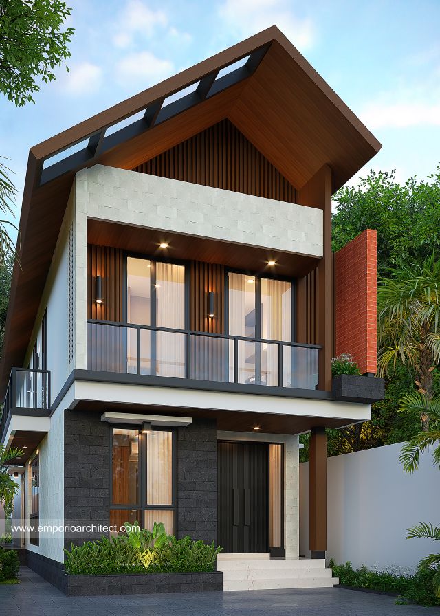 Video Desain Rumah Modern 2 Lantai Ibu E 2019 di  Jembrana, Bali