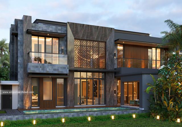 Video Desain Rumah Modern 2 Lantai Bapak Tezar di  Depok, Jawa Barat