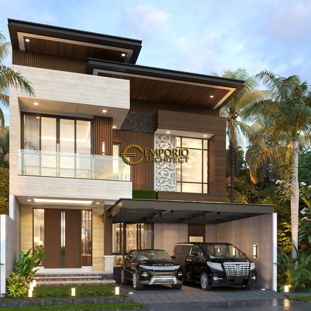 Video Mrs. Liana Modern House 2 Floors Design - Cirebon, Jawa Barat