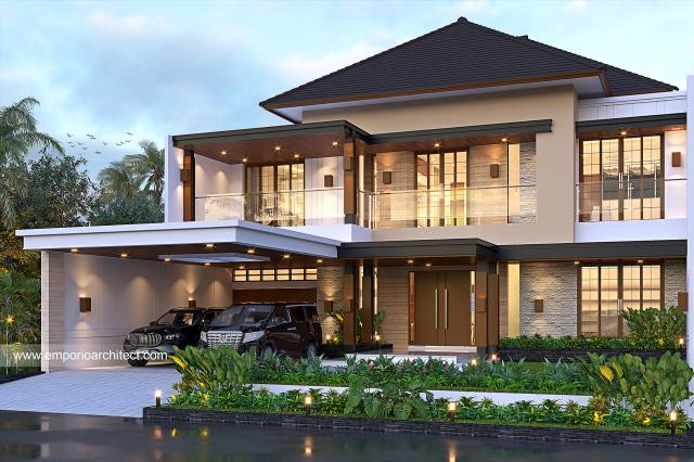 Video Mrs. SNT 1405 Modern House 2 Floors Design - Purwokerto