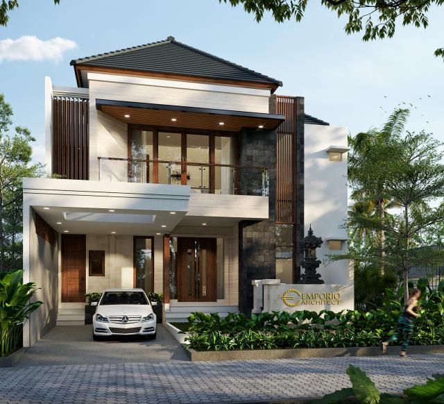 Desain Rumah Modern 2 Lantai Bapak Wijaya di  Bali