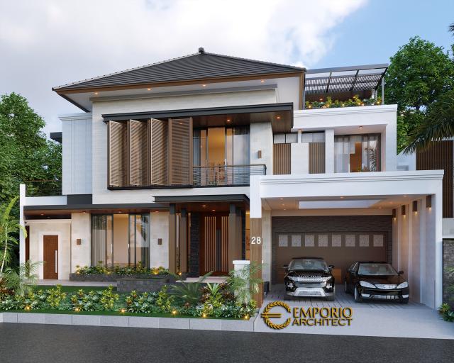 Video Desain Rumah Modern 2 Lantai Ibu IRM di  Semarang, Jawa Tengah