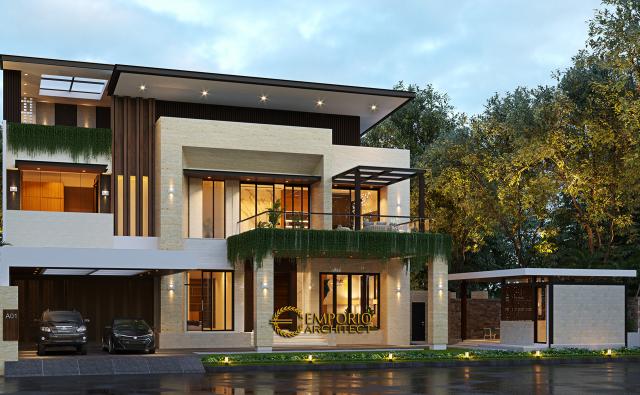 Video Desain Rumah Modern 2.5 Lantai Bapak Budi di  Jakarta Timur