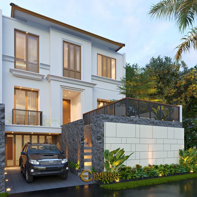 Video Desain Rumah Modern 2.5 Lantai Bapak Bagas di  Jakarta