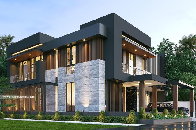 Mrs. CCL Modern House 2.5 Floors Design - Tangerang
