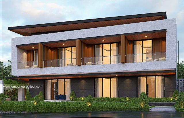 Mr. HDR 1388 Modern House 2.5 Floors Design - Puncak, Jawa Barat