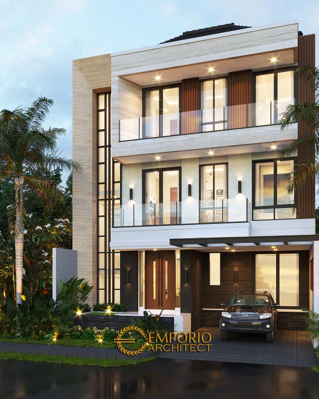 Video Mrs. Swan Modern House 3 Floors Design - Surabaya