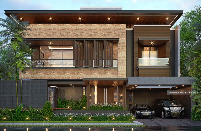 Video Mrs. E 1990 Modern House 3 Floors Design - Jakarta Selatan