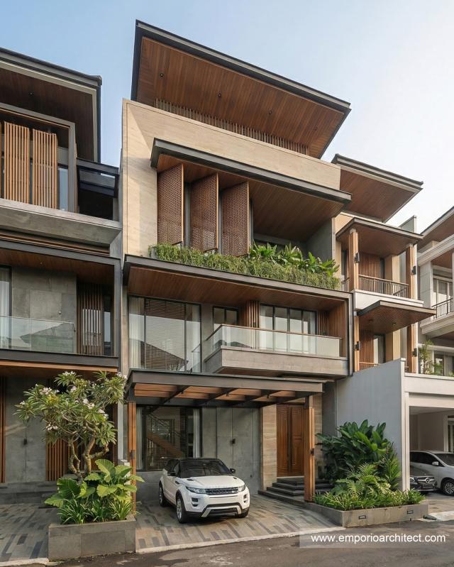 Mr. CR 2241 Modern House 3 Floors Design - PIK 2, Tangerang
