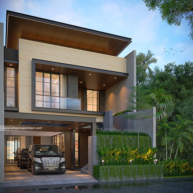Video Mr. RNI 1804 Modern House 3 Floors Design - Jakarta