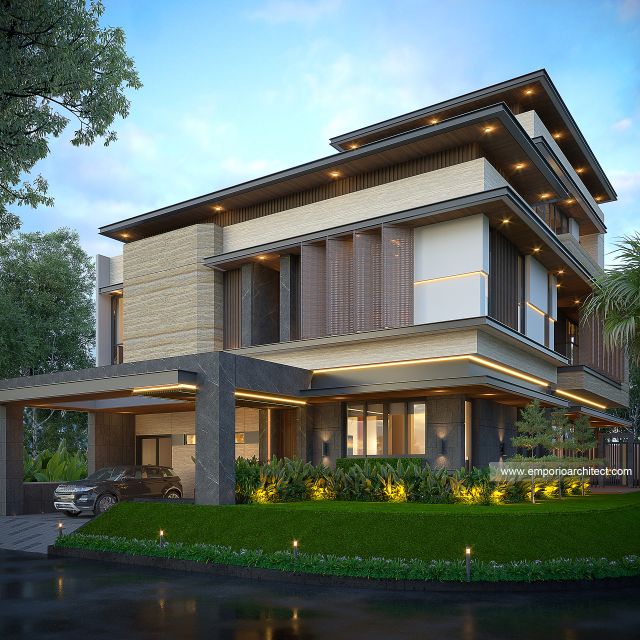 Video Mr. VRD 2088 Modern House 3 Floors Design - BSD, Tangerang Selatan