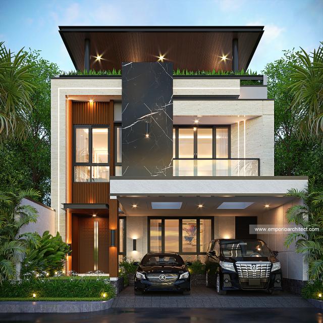 Video Mr. HRR 1780 Modern House 3 Floors Design - Balikpapan