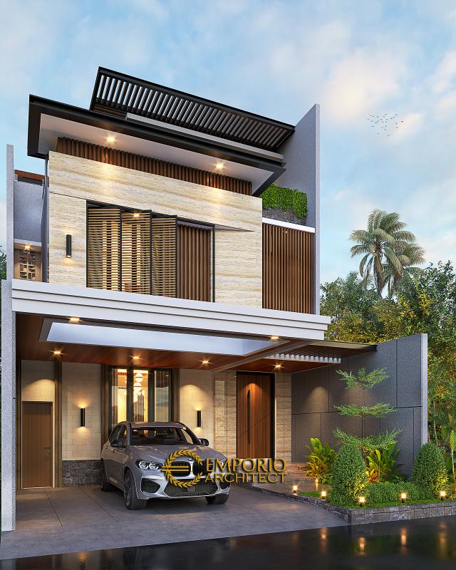 Video Desain Rumah Modern 3 Lantai Bapak Sugi di  Bekasi, Jawa Barat