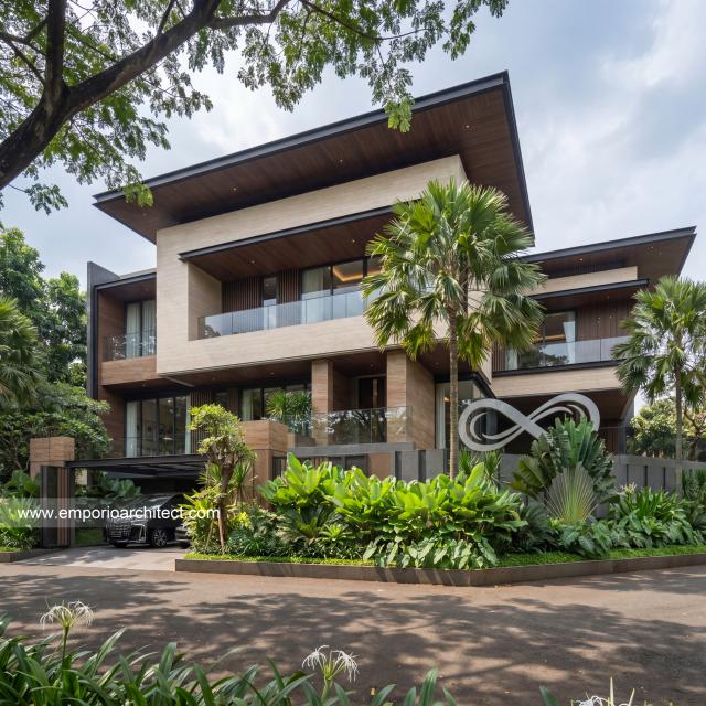 Mr. DSH 1627 Modern House 3 Floors Design - Bekasi