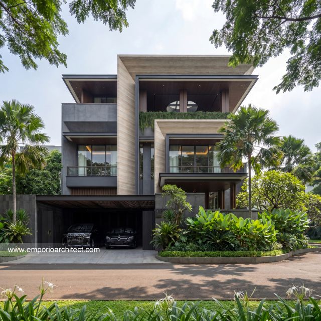 Mr. FRS 2376 Modern House 3 Floors Design - Jakarta