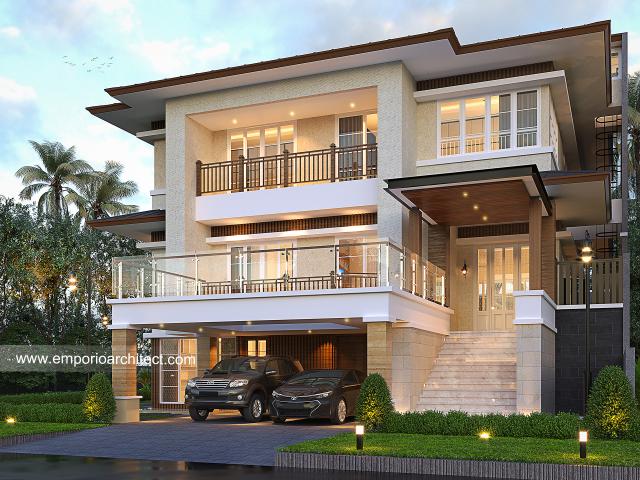 Video Mrs. L 1112 Modern House 3 Floors Design - Tangerang Selatan, Banten