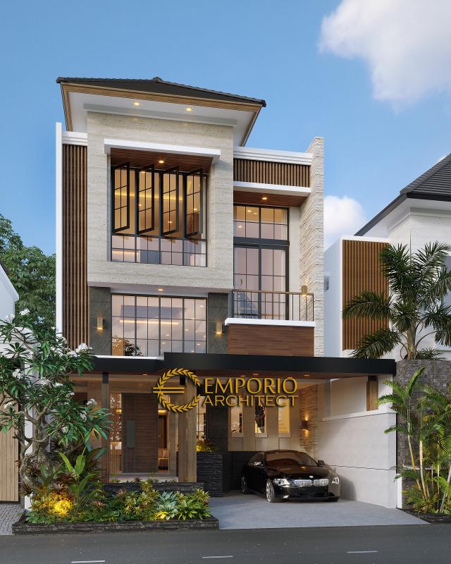Video Desain Rumah Modern 3 Lantai Ibu Eli di  Bekasi, Jawa Barat