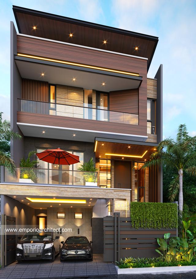 Video Mr. LBY Modern House 3.5 Floors Design - Sunter, Jakarta Utara