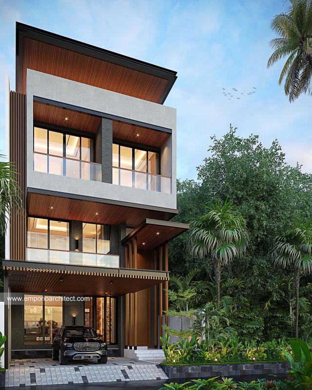 Video Mr. HDY 1548 Modern House 3.5 Floors Design - Jakarta
