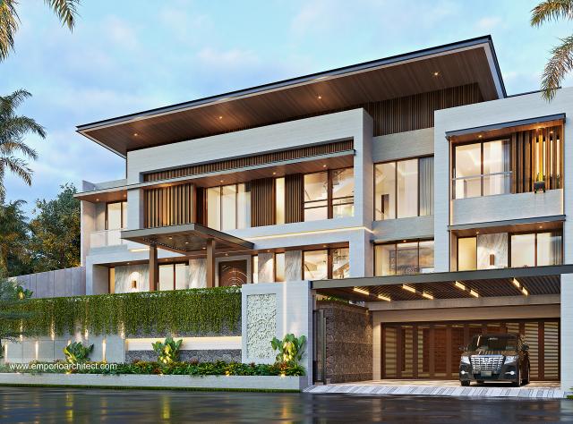 Video Mrs. R.A 2031 Modern House 3.5 Floors Design - Bandung