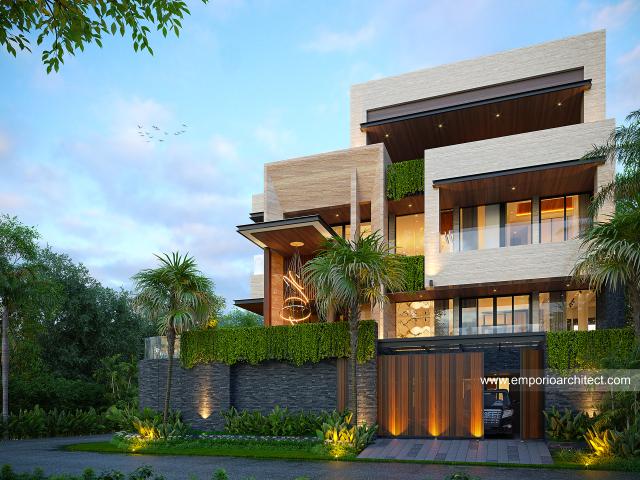 Video Mr. JJO 1505 Modern House 4 Floors Design - Jakarta
