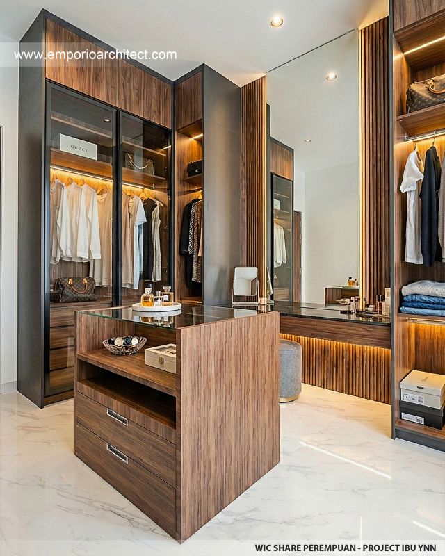 Desain WIC Share Perempuan Rumah Modern 4 Lantai Ibu YNN di Uluwatu, Badung, Bali