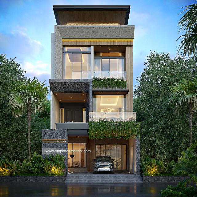 Video Mrs. VRG 1612 Modern House 4 Floors Design - Sunter, Jakarta Utara