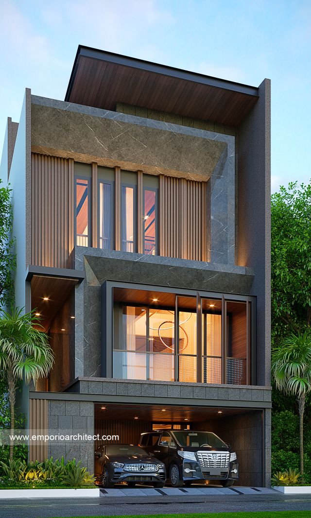 Video Mr. TDD 2090 Modern House 4 Floors Design - Jakarta Timur