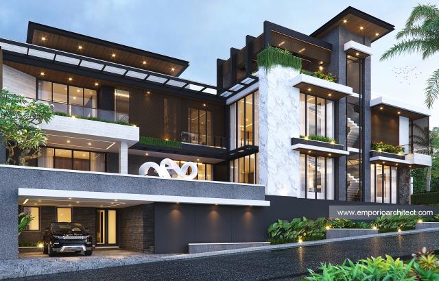 Video Mr. Ali Modern House 4 Floors Design - Batam