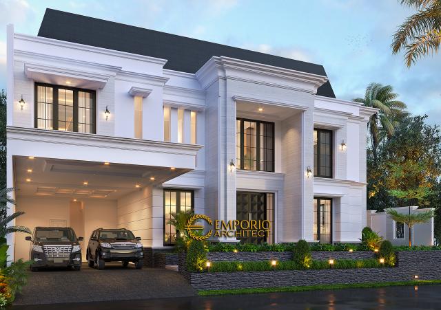 Video Mr. Anthony Modern Classic House 2 Floors Design - Jakarta Barat