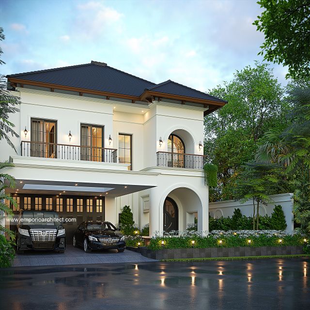 Video Desain Rumah Spanish Classic 2 Lantai Bapak Anis 2022 di  Solo (Surakarta), Jawa Tengah