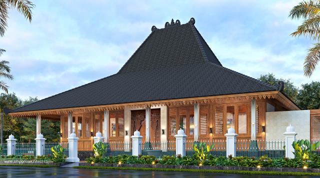 Video Ndalem Retno Traditional Joglo House 1 Floor Design - Yogyakarta