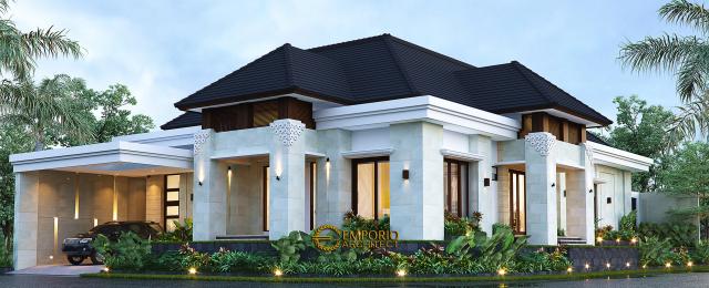 Video Desain Rumah Villa Bali 1 Lantai Bapak Tony Yauwri di  Makassar, Sulawesi Selatan