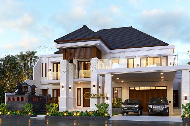 Video Desain Rumah Villa Bali 2 Lantai Bapak Made Astawa di  Cinere, Depok