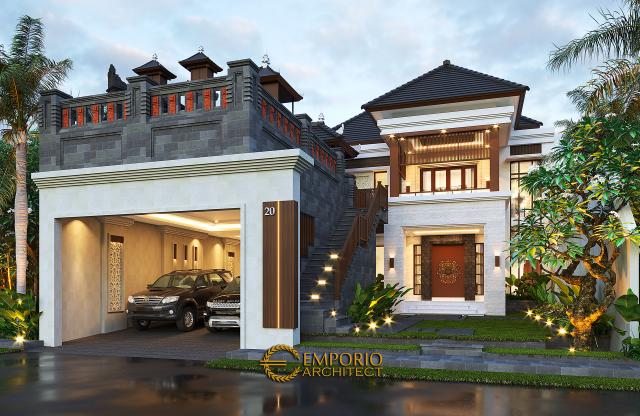 Video Desain Rumah Villa Bali 2 Lantai Bapak Sanjaya di  Denpasar, Bali