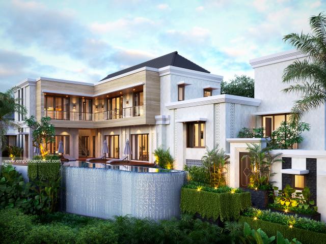 Video Desain Villa Style Villa Bali Modern 2 Lantai Bapak FRS di  Pecatu, Badung, Bali