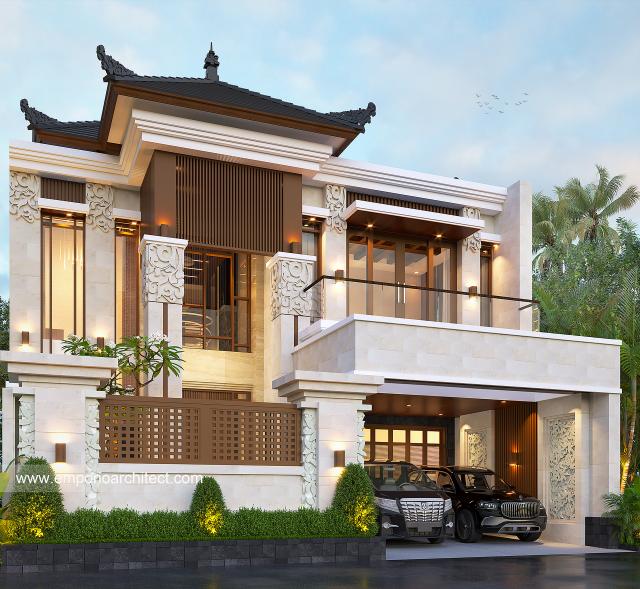 Video Mrs. LNA II 1361 Villa Bali House 2 Floors Design - Bandung, Jawa Barat