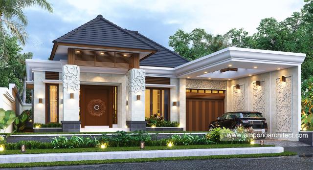 Video Desain Rumah Villa Bali 2 Lantai Bapak IST 1125 di  Lubuklinggau, Sumatera Selatan