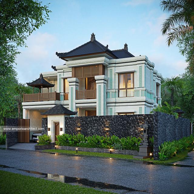 Video Mr. MYN 1653 Villa Bali House 2 Floors Design - Denpasar, Bali