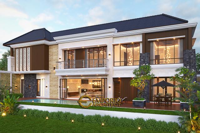 Video Desain Rumah Villa Bali 2 Lantai Bapak Wahyu di  Tangerang