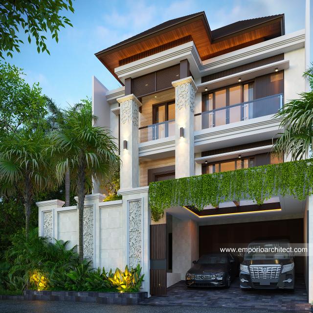 Video Mr. TMI 2046 Villa Bali House 3 Floors Design - Jakarta Utara