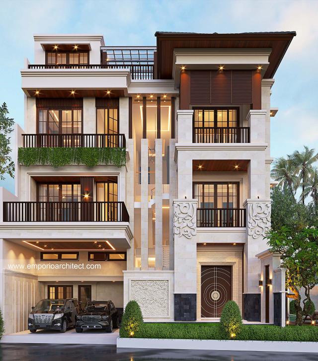 Video Mr. ADM 1360 Villa Bali House 3.5 Floors Design - BSD, Tangerang Selatan