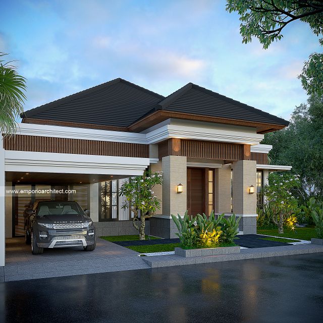 Video Mr. ADZ 1899 Villa Bali Modern House 1 Floor Design - Sumatera Utara