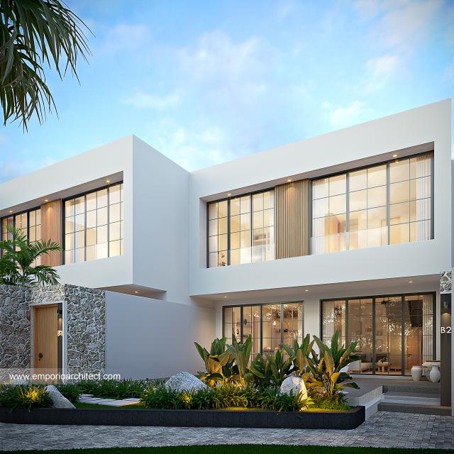Video Mrs. MD 1587 Type B Modern Mango Villa 2 Floors Design - Badung, Bali