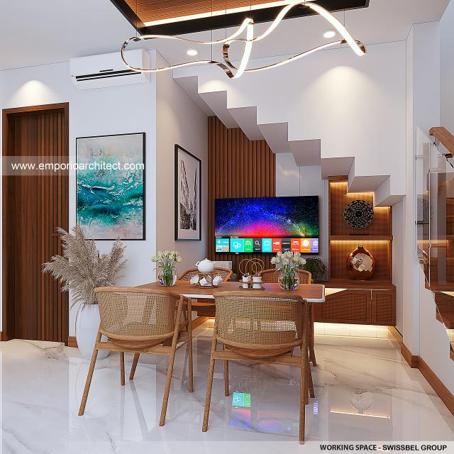 Desain Ruang Kerja Komplek Villa milik SwissBel Group (Type 2) di Kendari, Sulawesi Tenggara