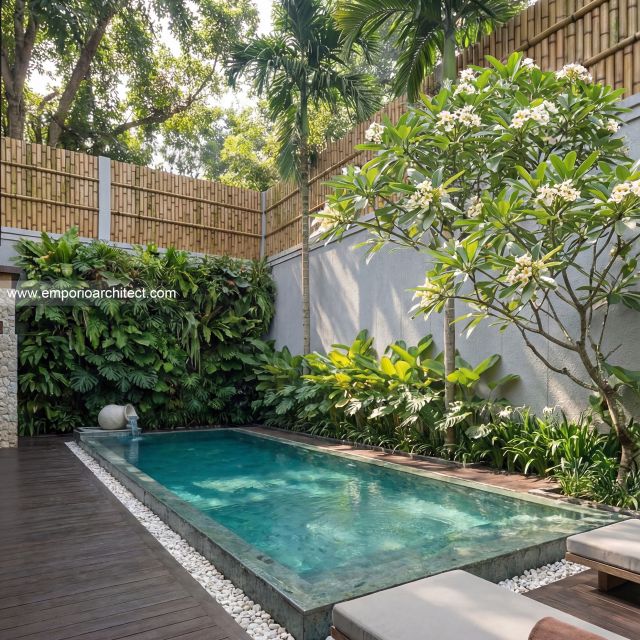 Desain Villa Style Villa Bali 1 Lantai Bapak CRS 2291 di  Jimbaran, Bali