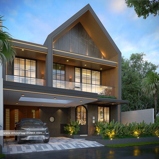 Video Desain Rumah Scandinavian 2 Lantai Bapak DCK 1903 di  Kudus, Jawa Tengah