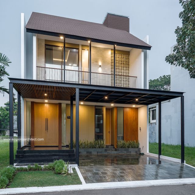 Video Hasil Konstruksi Rumah Modern 2 Lantai Bapak AD di  Alam Sutera, Tangerang Selatan