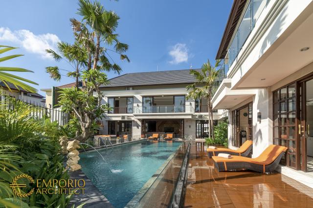 Rumah Style Villa Bali Bapak Ida Bagus Bhanutama, Owner Emporio Architect di Gianyar, Bali